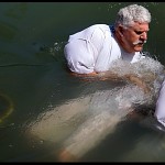 Baptême au sud du Kinnereth(Yardenit)? הטבלה או הטבעה